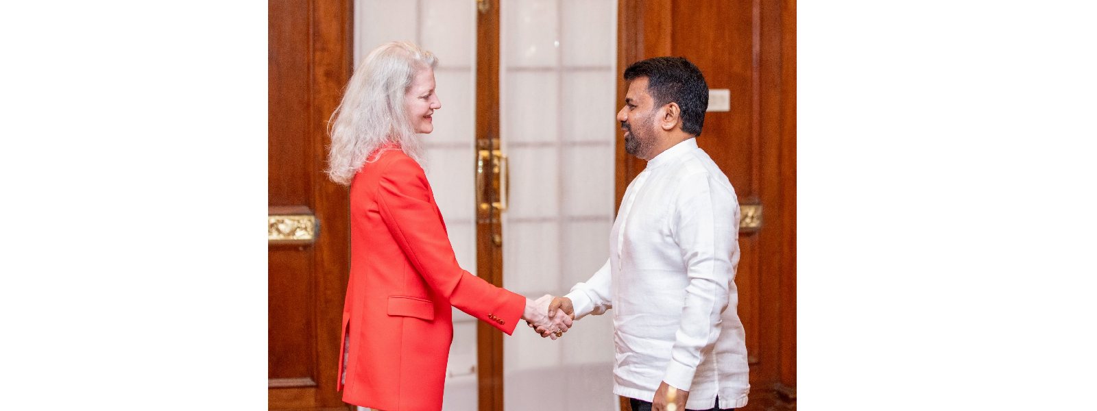 ජනපති සහ අමෙරිකානු ප්රධානියෙකු අතර හමුවක්